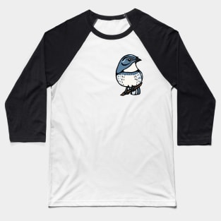 Cerulean Warbler Graphic Baseball T-Shirt